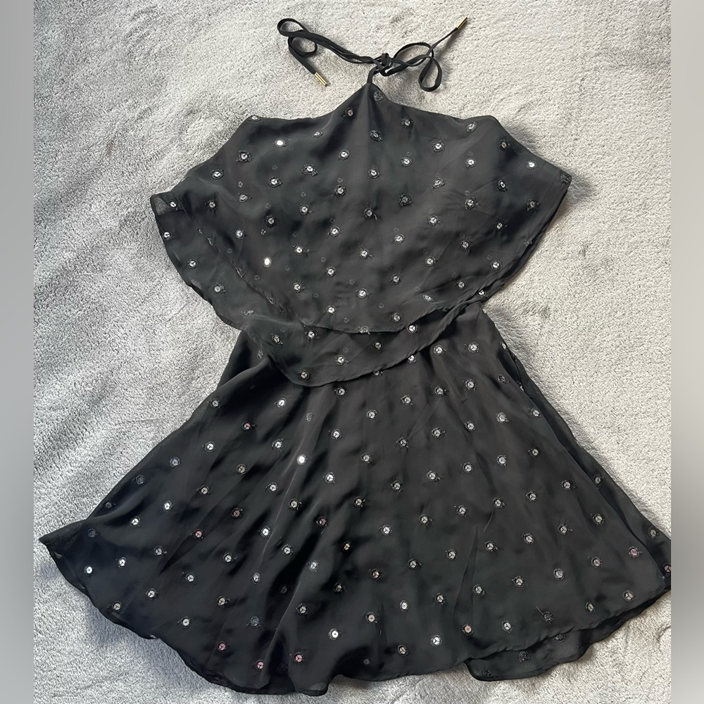 House of Harlow 1960 Sequins Halter Dress Size XXS